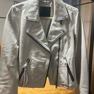 AllSaints Leather Moto Jacket